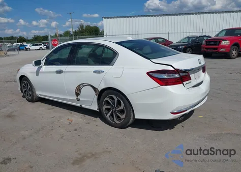 2016 Honda Accord Ex-L V-6 z USA, uszkodzony, nr VIN 1HGCR3F86GA008496
